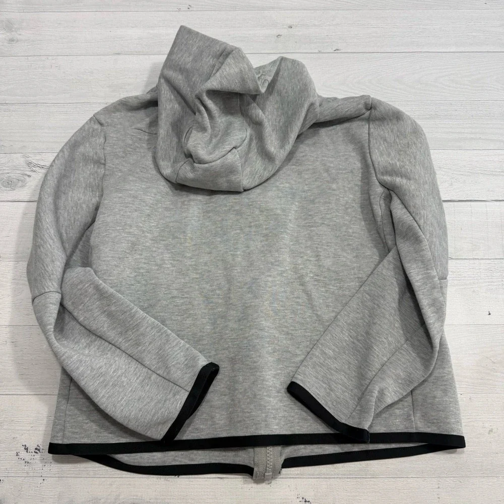 Nike‎ Tech Fleece Full-Zip Hoodie heather grey youth medium